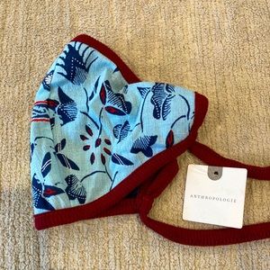 Anthropologie floral face masks